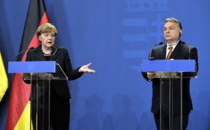 Almanya Başbakanı Angela Merkel, Macar mevkidaşı ile birlikte Budapeşte'de basın açıklaması yaptı.