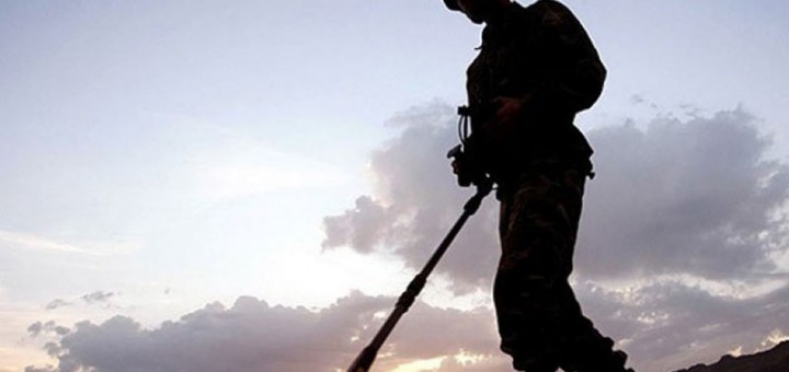 Turkish Army Soldier Mine Hunter