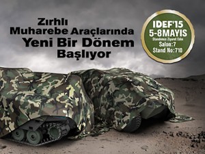 Yeni Araçların Lansmanı IDEF’15 Fuarında Gerçekleşecek.