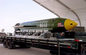 USAF GBU-43/B (MOAB) bomb