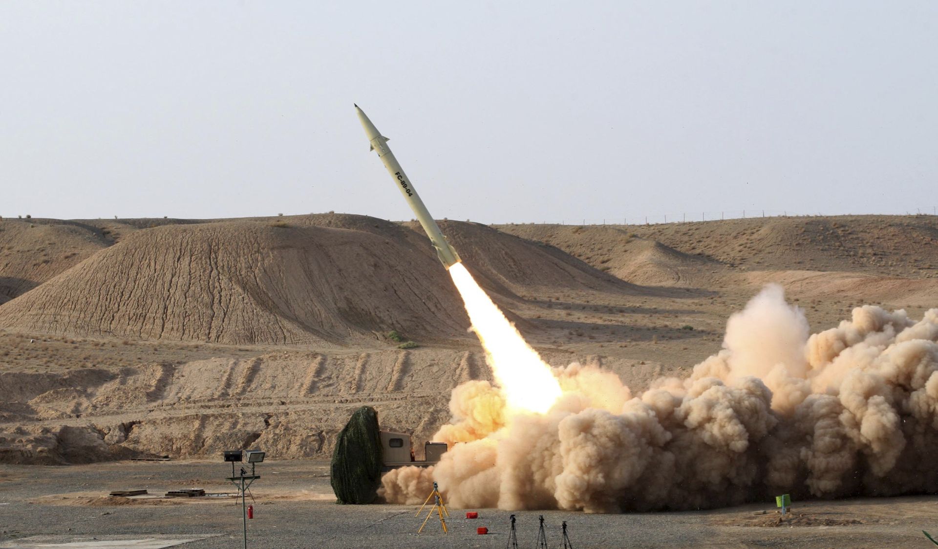 Iran Fateh short-range missile