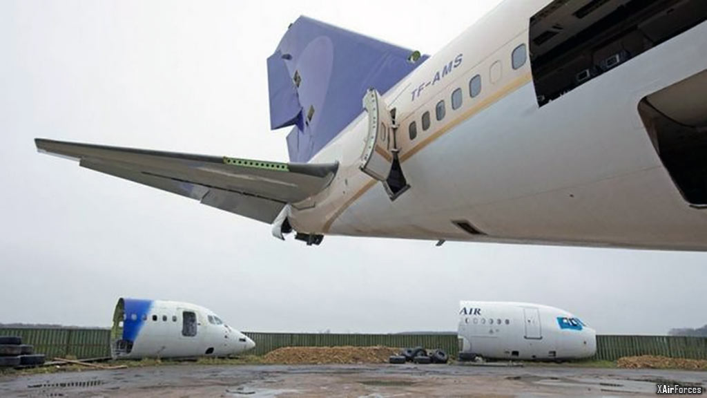 İngiltere'de Uçak hurdacılığı