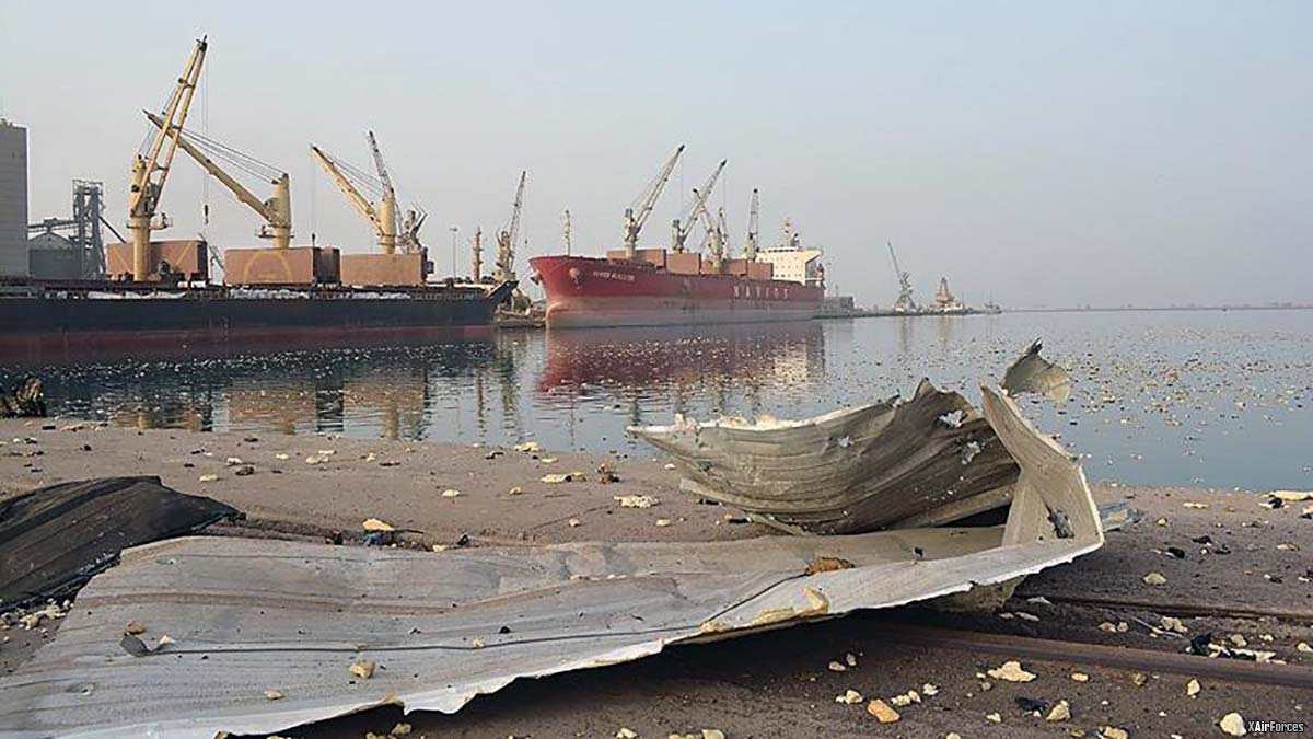 Yemen'in Hudeyde Limanı 