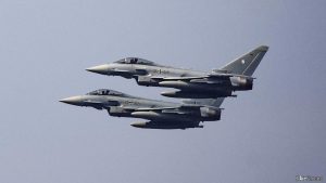 Alman Hava Kuvvetleri’nin iki Eurofighter Jeti düştü