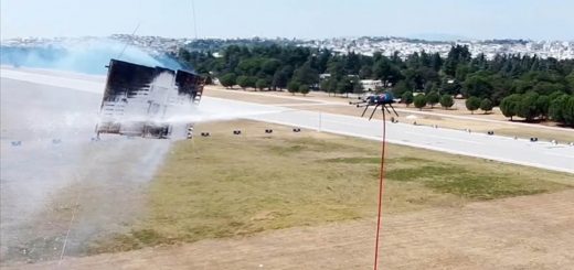 The 'unmanned fire extinguisher' of the youth of Vefa at TEKNOFEST