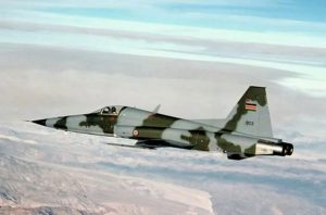 One of Kenya's F-5E Tiger II fighter jet