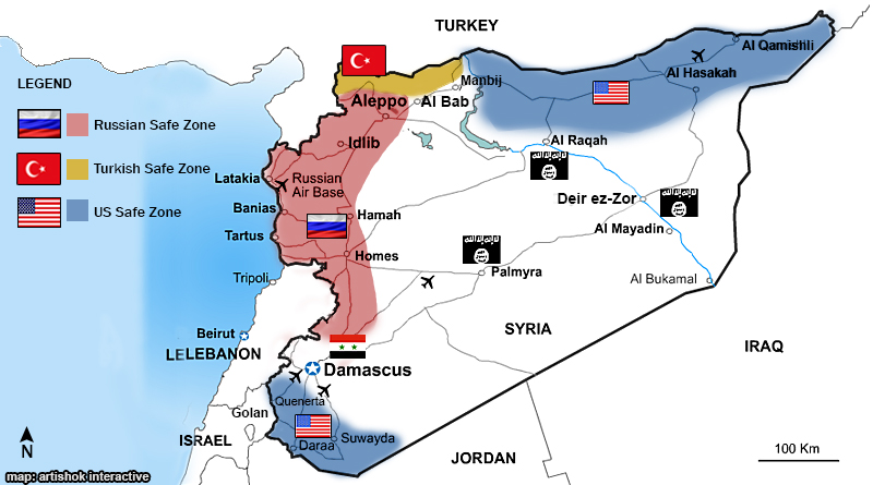 Syria Safe Zones 