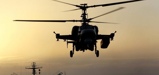 Russian Navy Ka-52K Katran helicopter