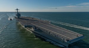 US Navy USS Gerald Ford Supercarrier