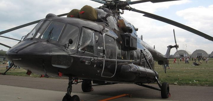 Russian Mi-171Sh helicopter.