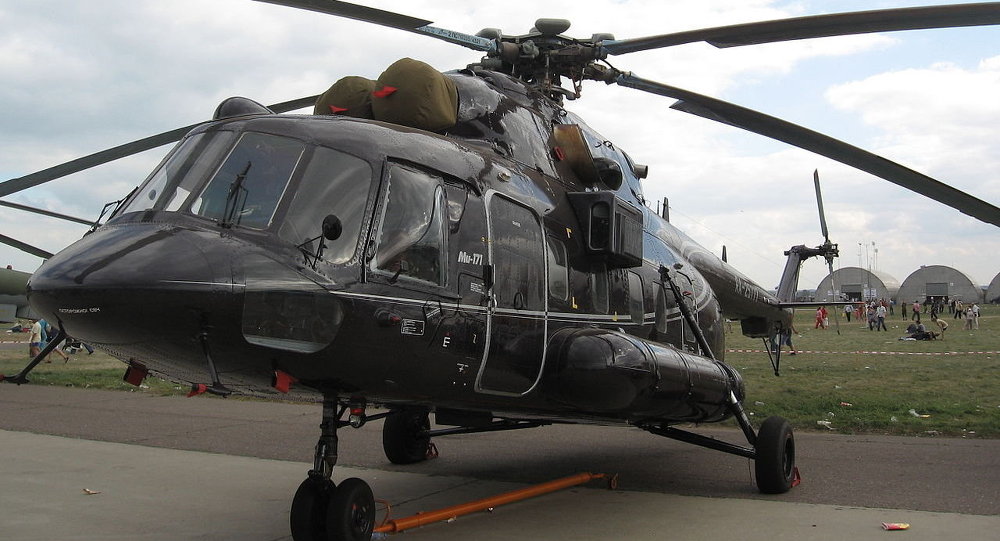 Russian Mi-171Sh helicopter. 