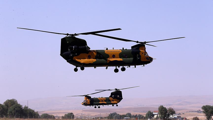 Turkish Special force Aviation CH-47F Chinook