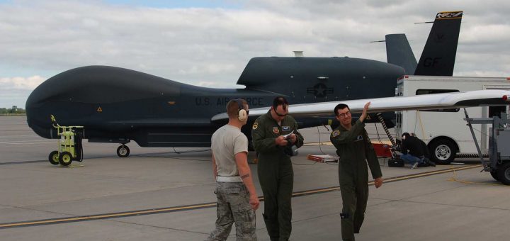 USAF RQ-4 Global Hawk 348th Reconnaissance Squadron