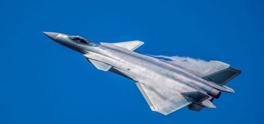 2018 Zhuhai Air Show Chinese J-20 Stealth Fighter Jet