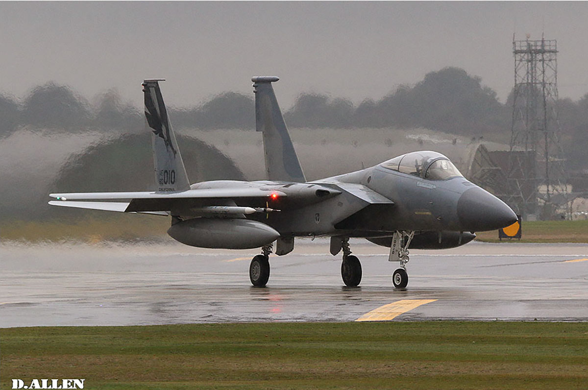  U.S. Air Force F-15E Strike Eagle in ANG Lakenheath