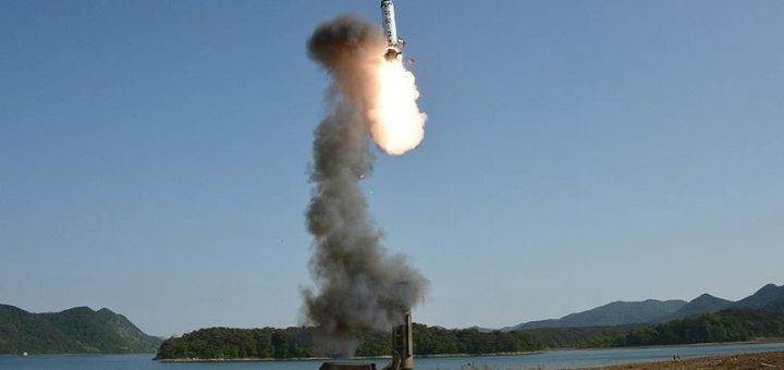 North Korea test fires ‘missiles’