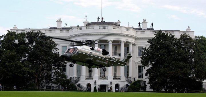U.S. Marine Corps Sikorsky VH92A Presidential Helicopter