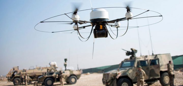 German Army drone built by a German company flies in Afghanistan.