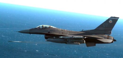 US Air Force F-16C C flown by Maj Jeffrey Entine