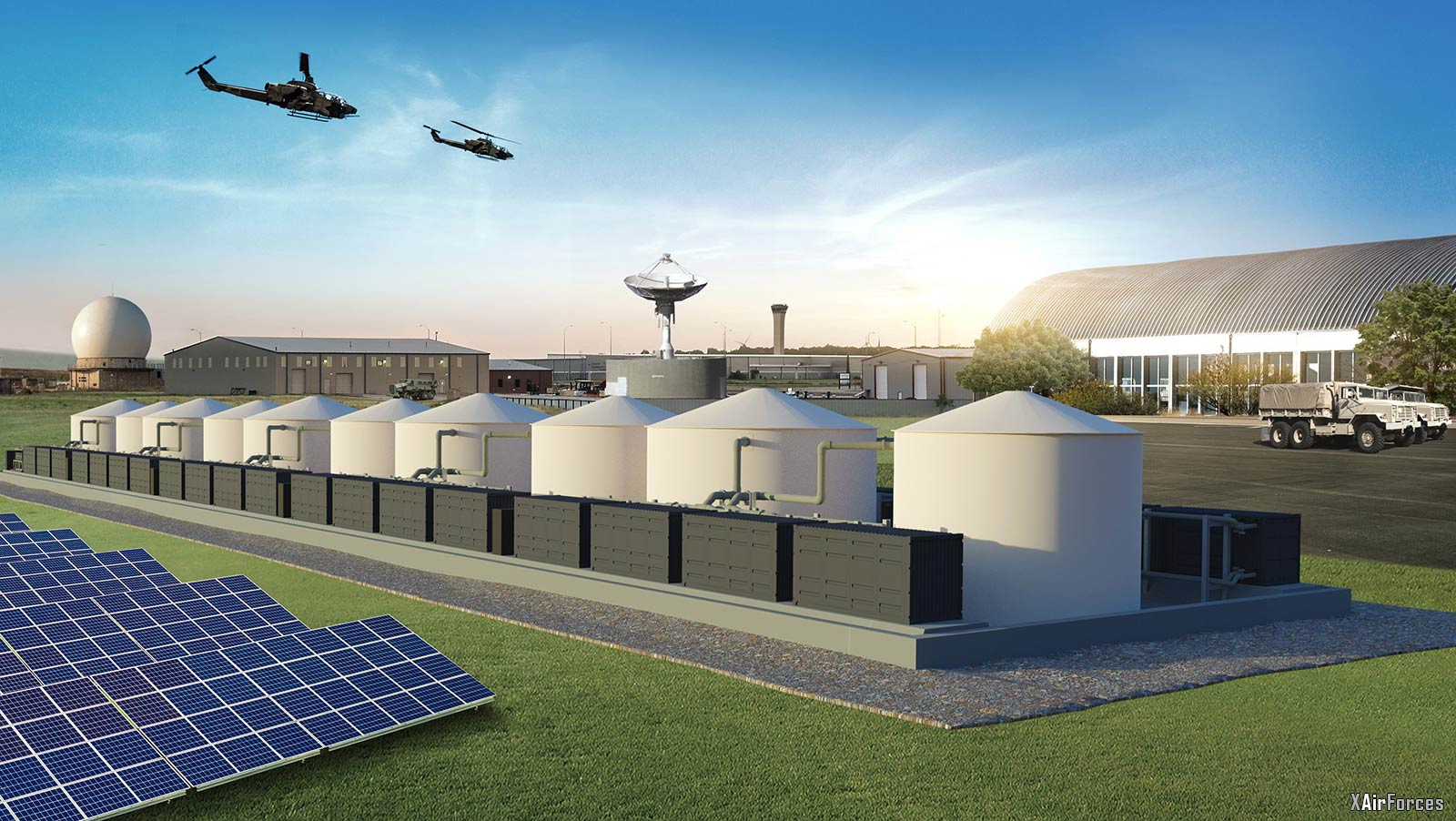 US Army Lockheed Martin GridStar Flow Energy Storage System