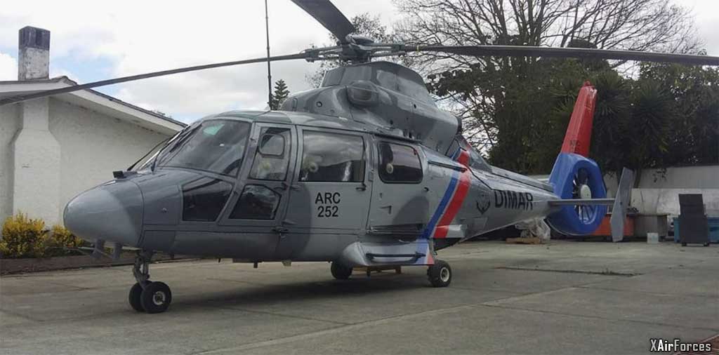 Colombia receives Airbus AS365N3 Dauphin helicopters