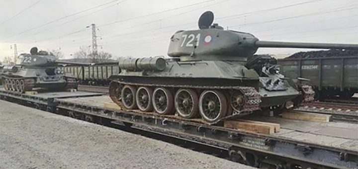 Russia receives 30 vintage T-34-85 tanks from Laos