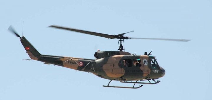 Turkish Army Aviation UH-1H Iroquois crash