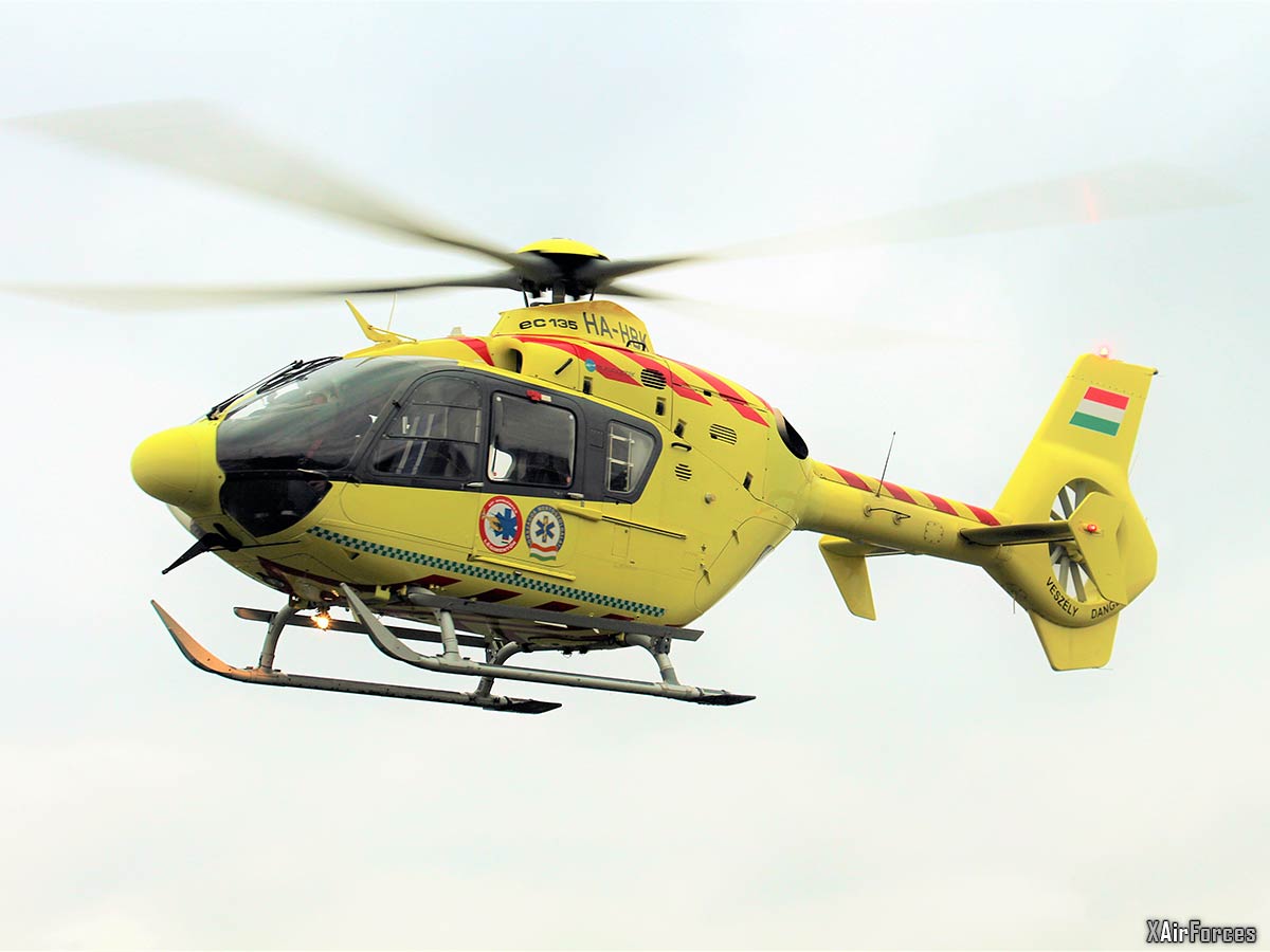 Hungarian Air Ambulance's Airbus H135