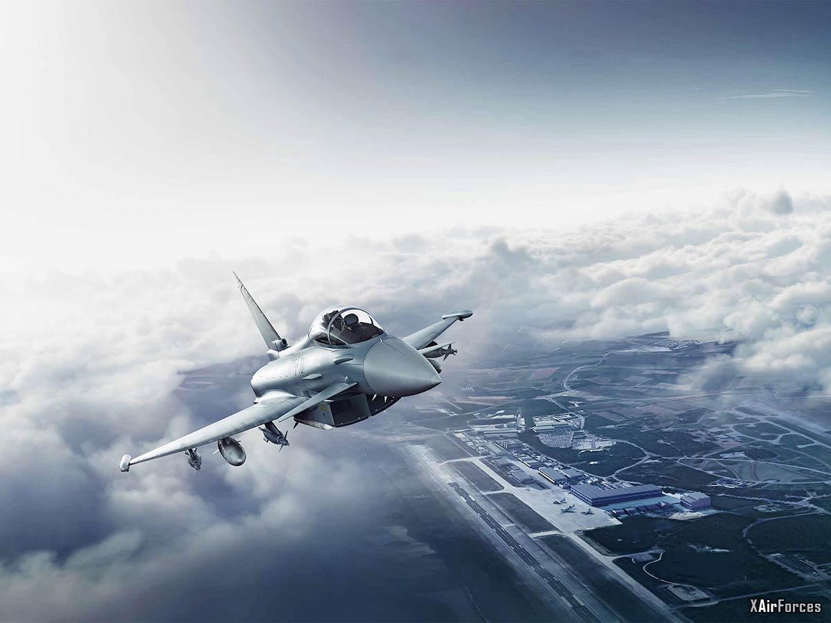 German Air Force Eurofighter Typhoon 