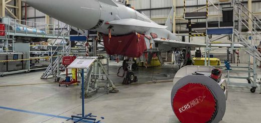 First ECRS Mk2 radar for UK Typhoon