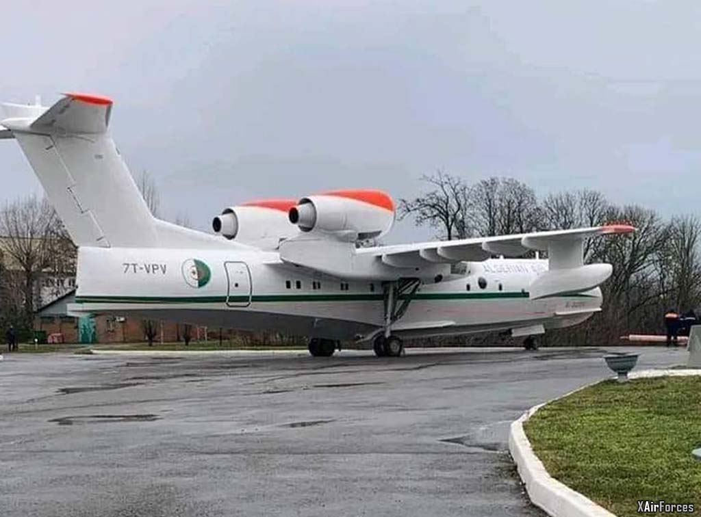 Algerian Air Force Beriev Be-200ES (7T-VPV)