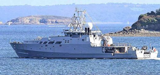 2023 04 01 First French POM Offshore Patrol Vessel Arrives in Nouméa